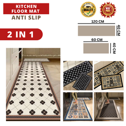 2IN1 KITCHEN FLOOR MAT ANTI SLIP