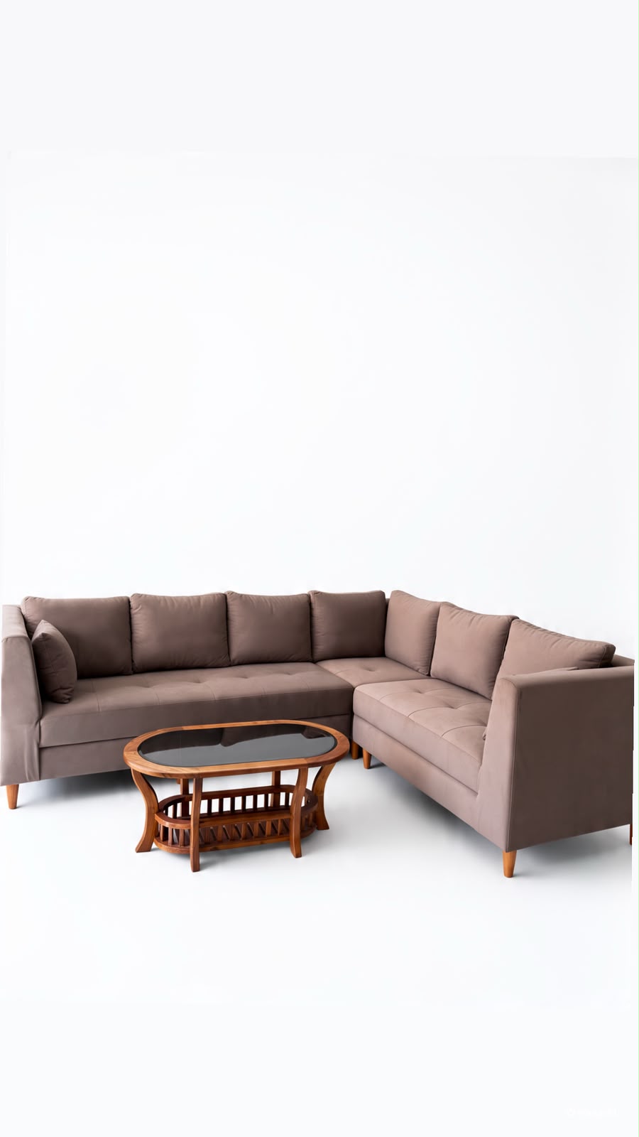 CORNER L-SHAPED SOFA SET_0