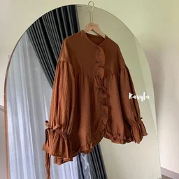 CALAYA Polo Linen Blouse