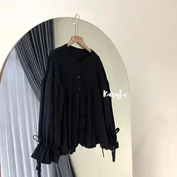 CALAYA Polo Linen Blouse