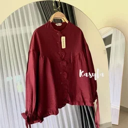 CALAYA Polo Linen Blouse