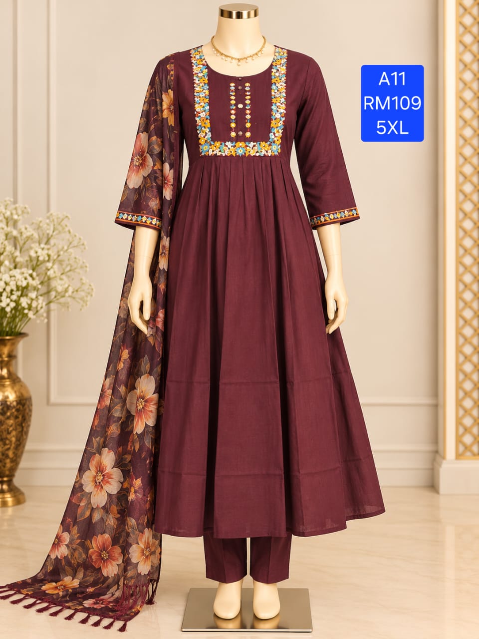Anarkali Salwar A11 - 5XL