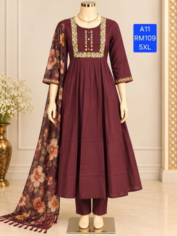 Anarkali Salwar A11 - 5XL