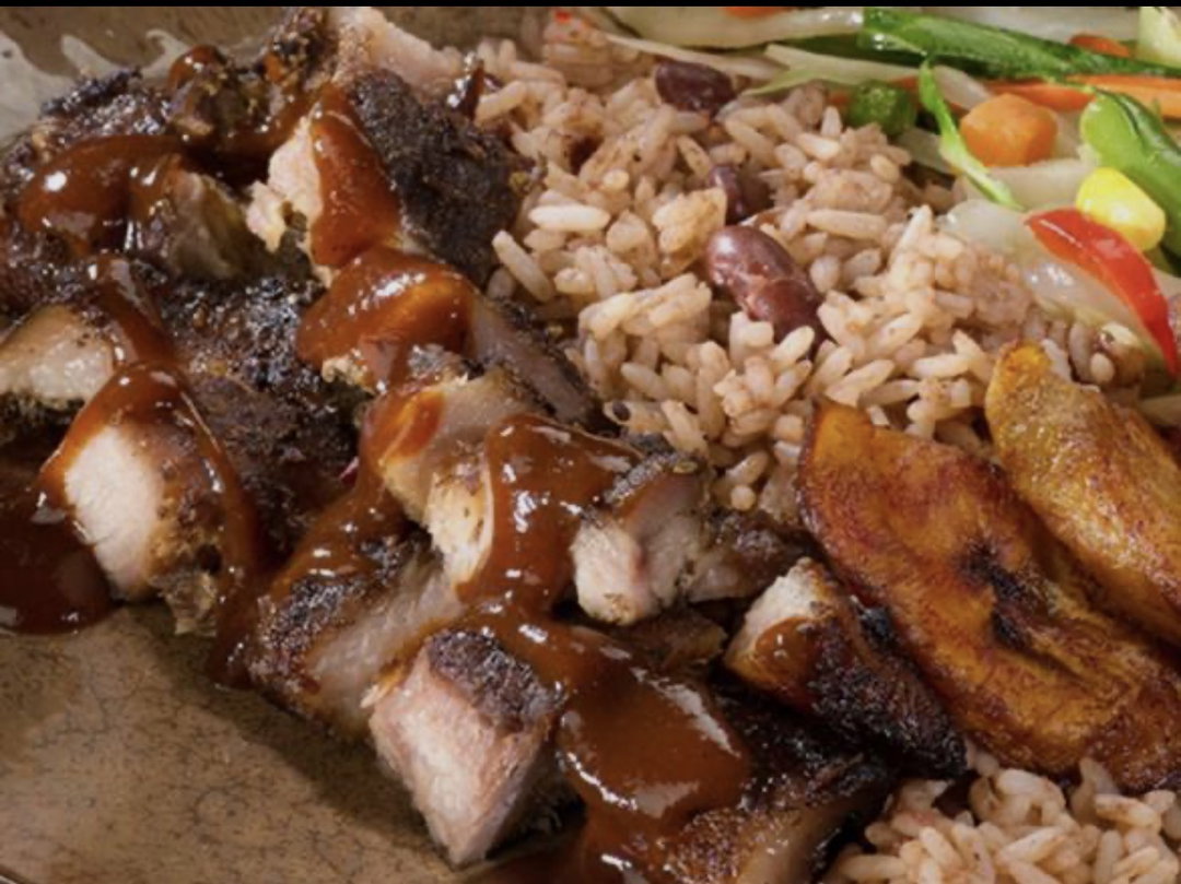 Jerk Pork meal