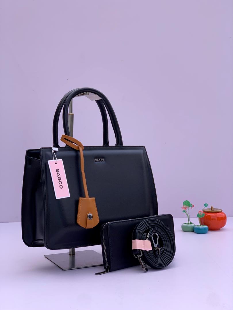 Big structured four-piece handbag set with wallet_1