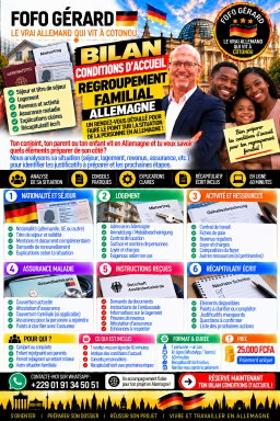 Bilan Conditions l'Acceuil - Regroupement Familial