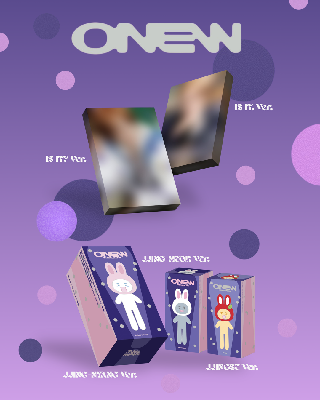 ONEW 1ST SINGLE ALBUM [착각]
