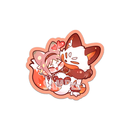 Mystakes & Mysta Rias Sticker