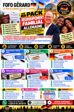Pack Regroupement Familial Allemagne
