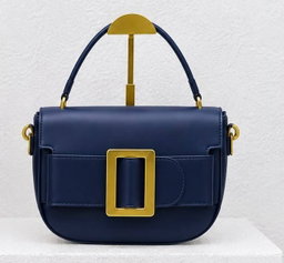 Half-moon silhouette small handbags featuring bold aesthetic.