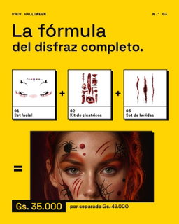 Pack Disfraz Completo