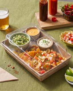 Mexican Style Cheesy Nachos