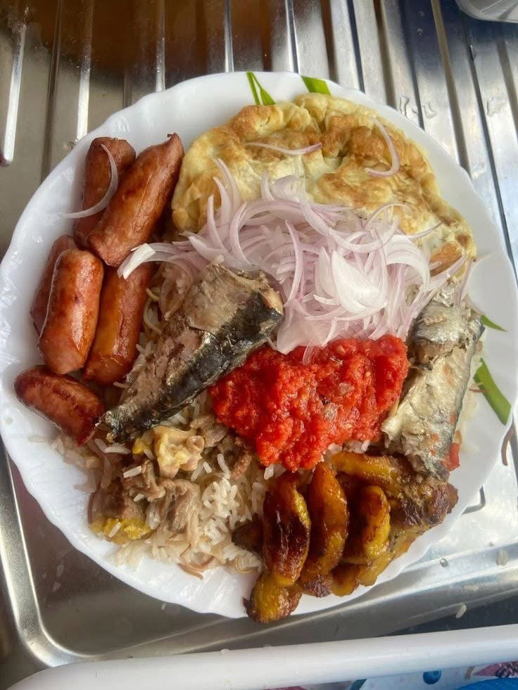 Rice Specialties{ Jollof, Fried rice, plain rice, Waakye, spaghetti and Indomie}_18