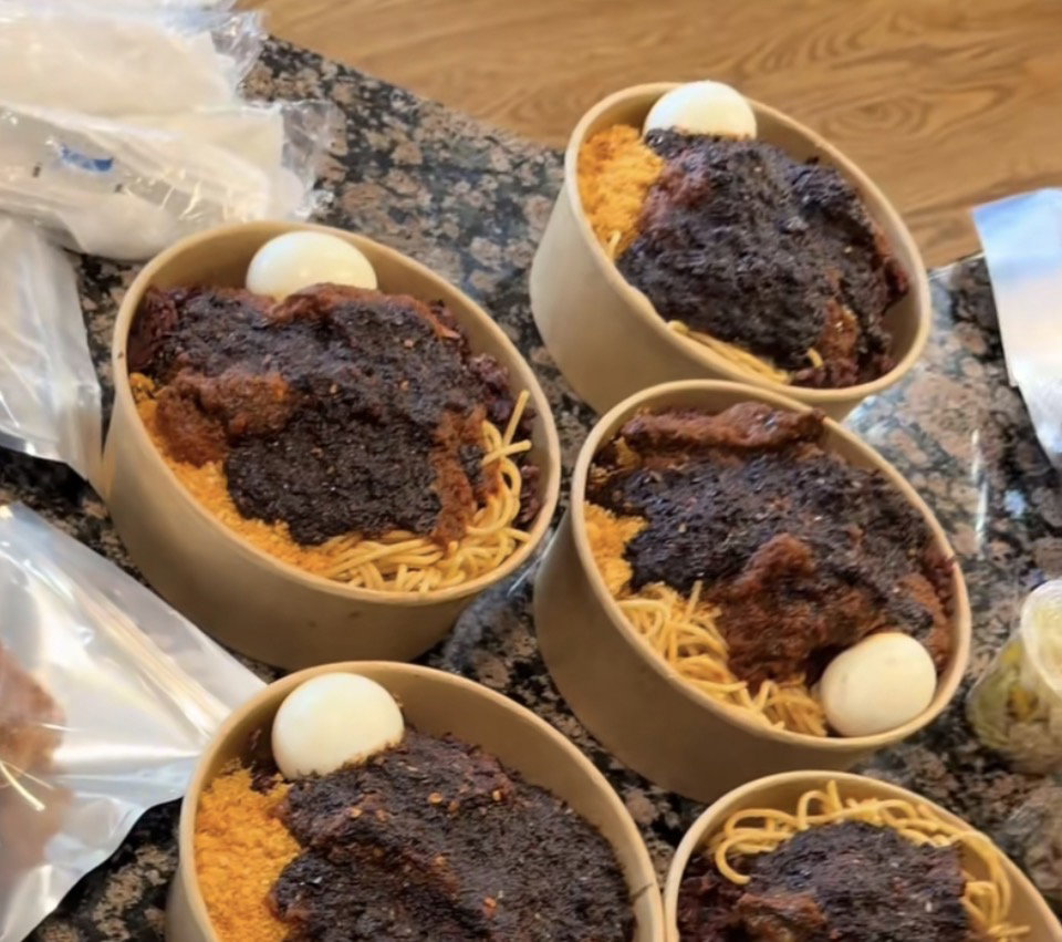 Rice Specialties{ Jollof, Fried rice, plain rice, Waakye, spaghetti and Indomie}_11