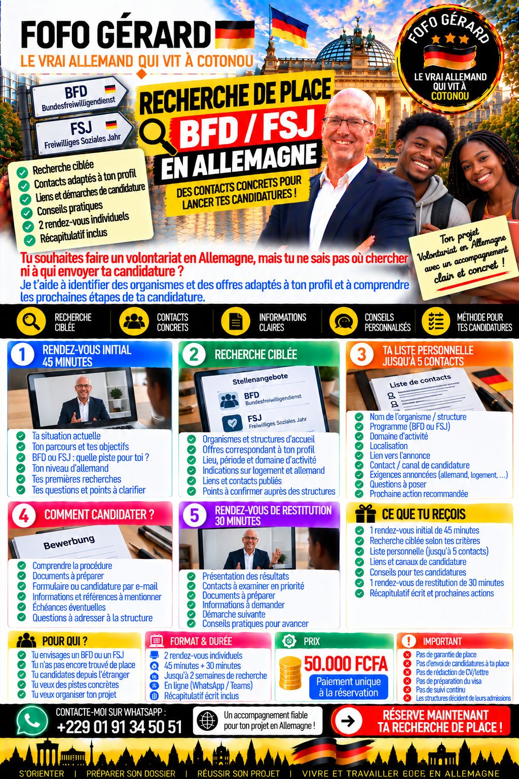 Recherche de Place BFD / FSJ en Allemagne_0