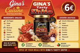 Spicy and mild Shito