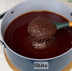 Spicy and mild Shito