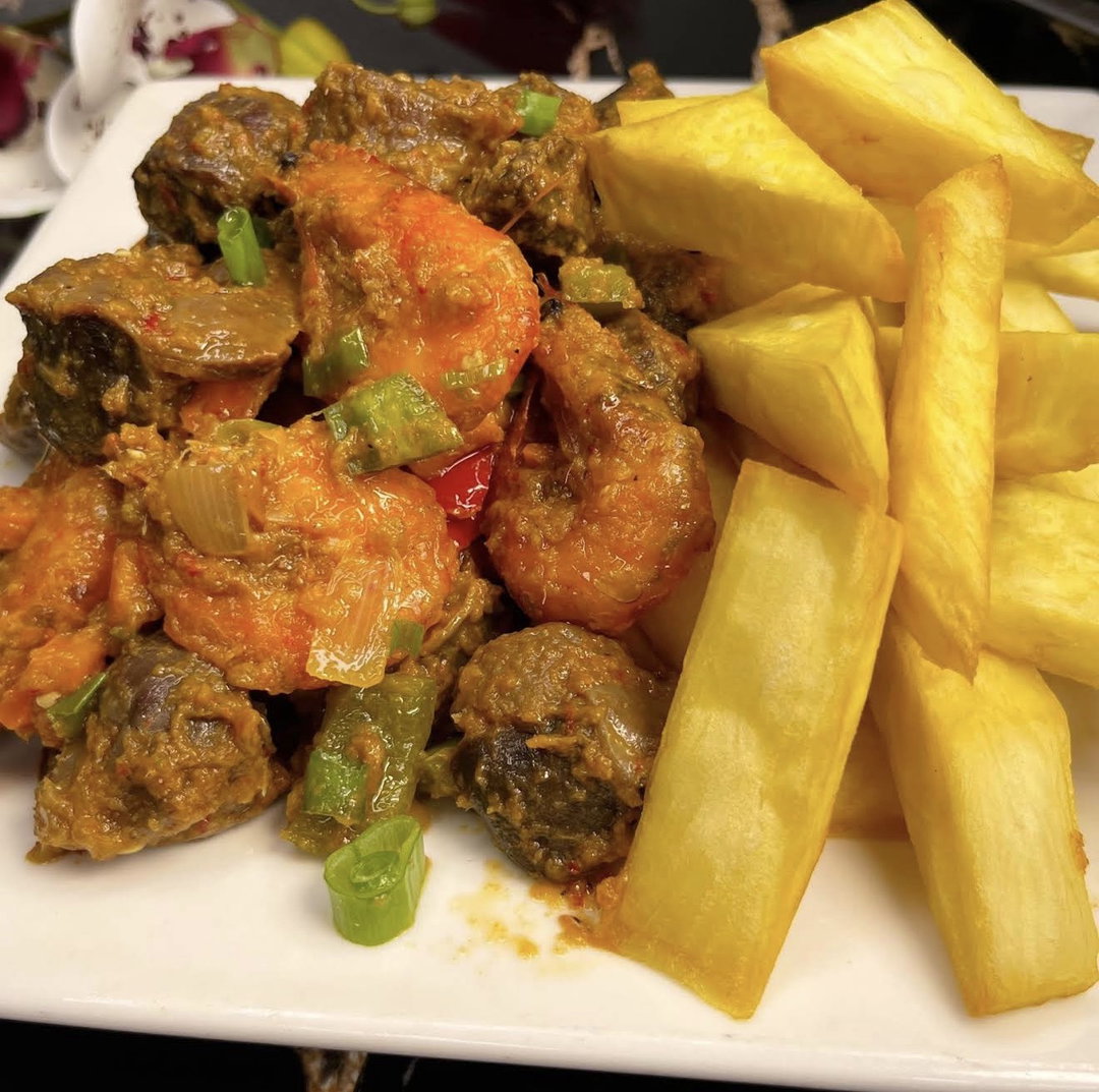Yam chips