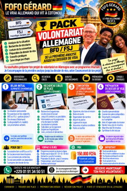 Pack Volontariat Allemagne - BFD / FSJ