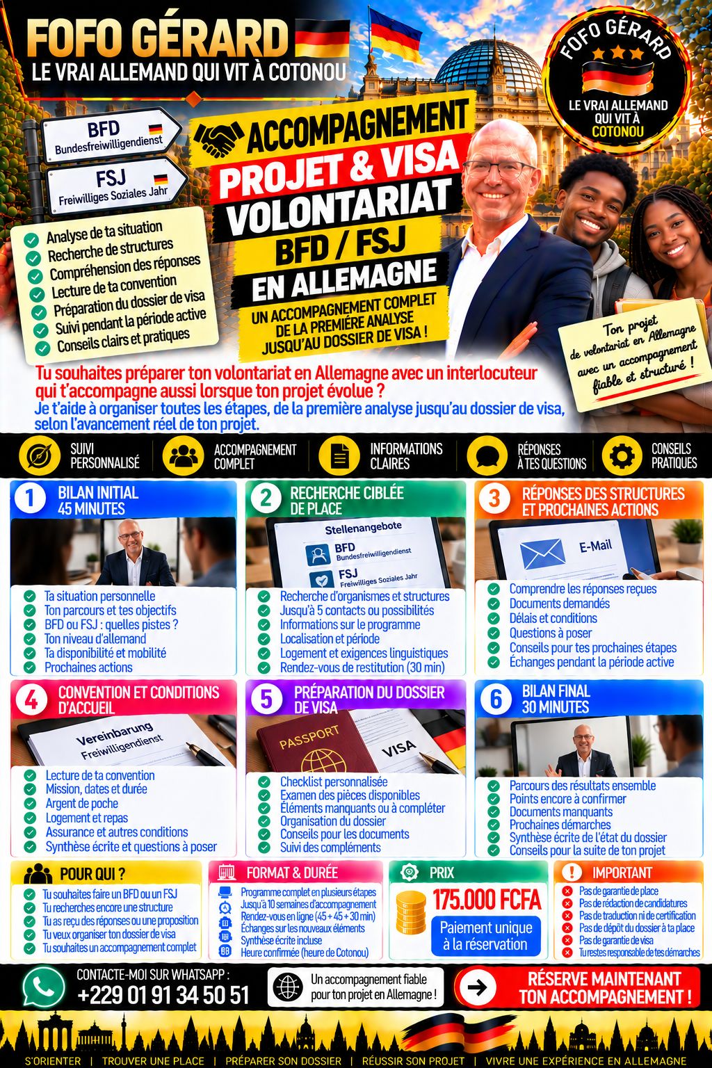 Accompagnement Projet & Visa Volontariat - BFD / FSJ_0