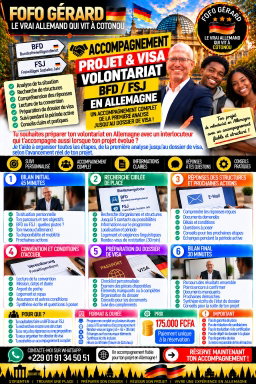 Accompagnement Projet & Visa Volontariat - BFD / FSJ