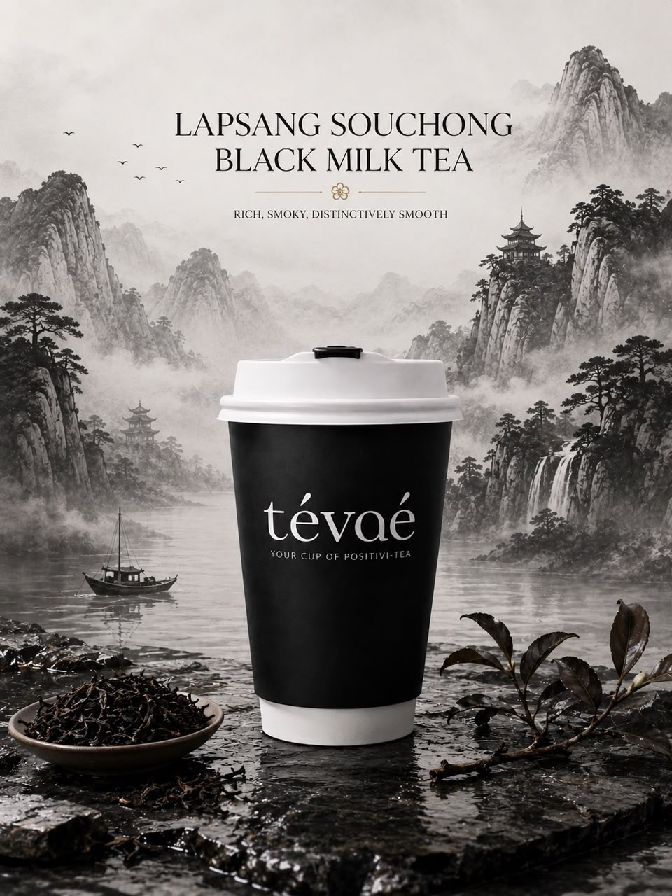 Lapsang souchong milk tea