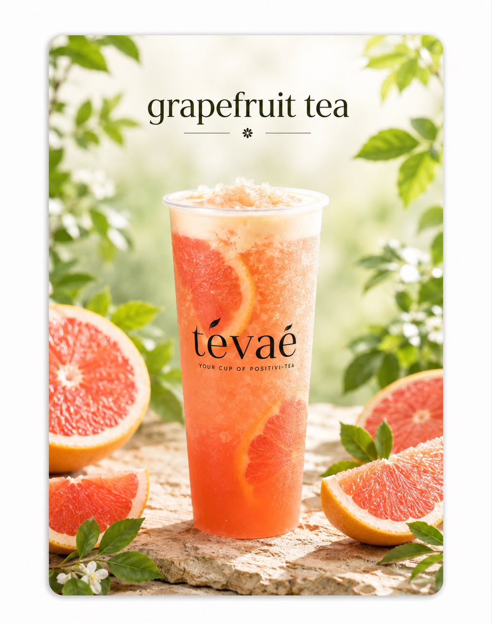 Grapefruit tea