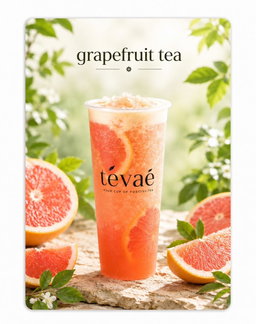 Grapefruit tea