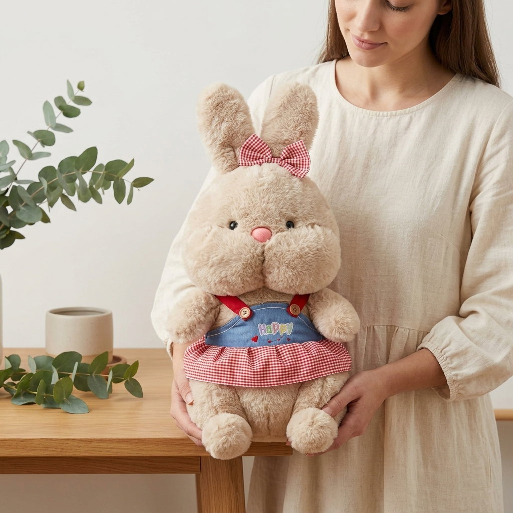 Cute Chubby Bunny plus toy  Set 3 _1