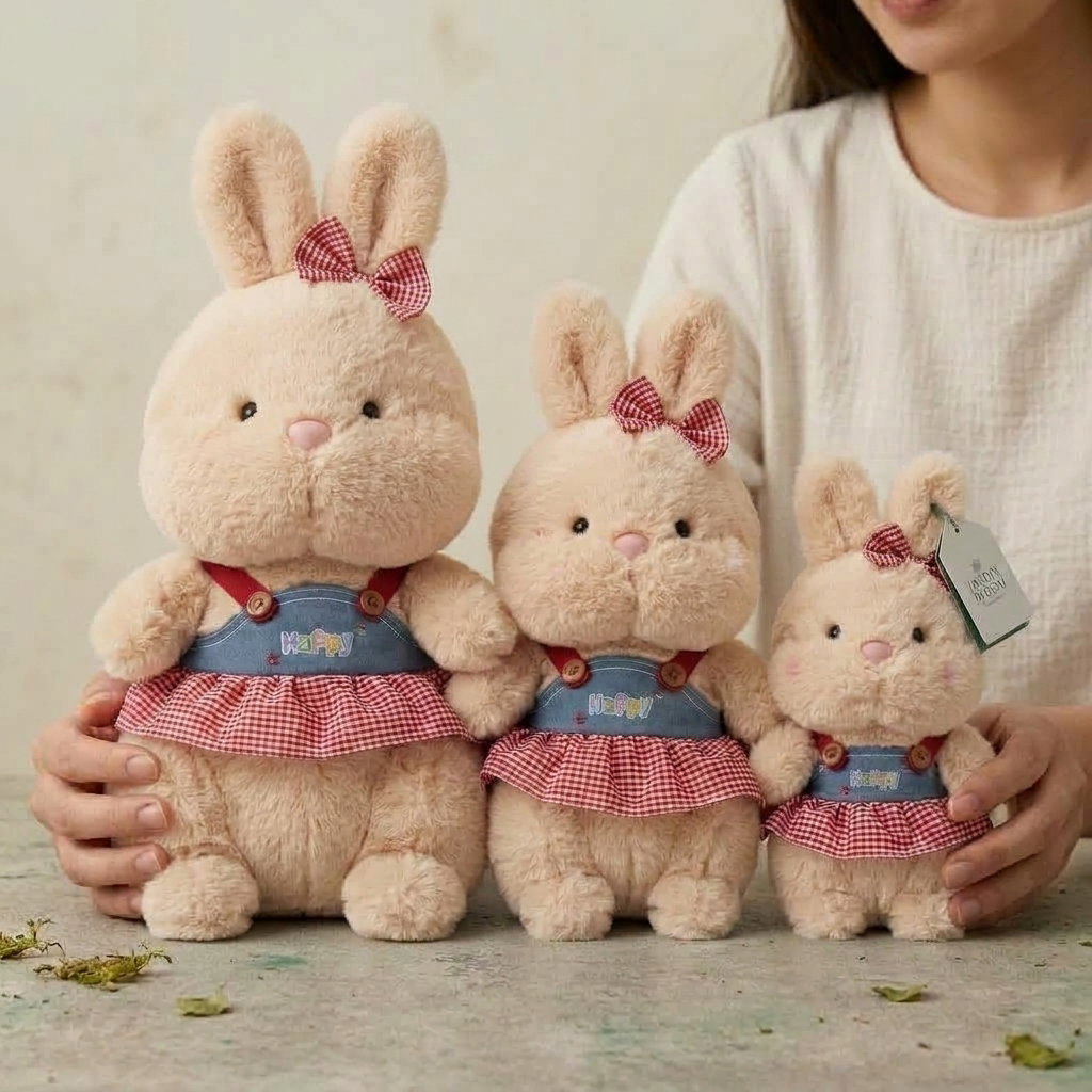 Cute Chubby Bunny plus toy  Set 3 _2