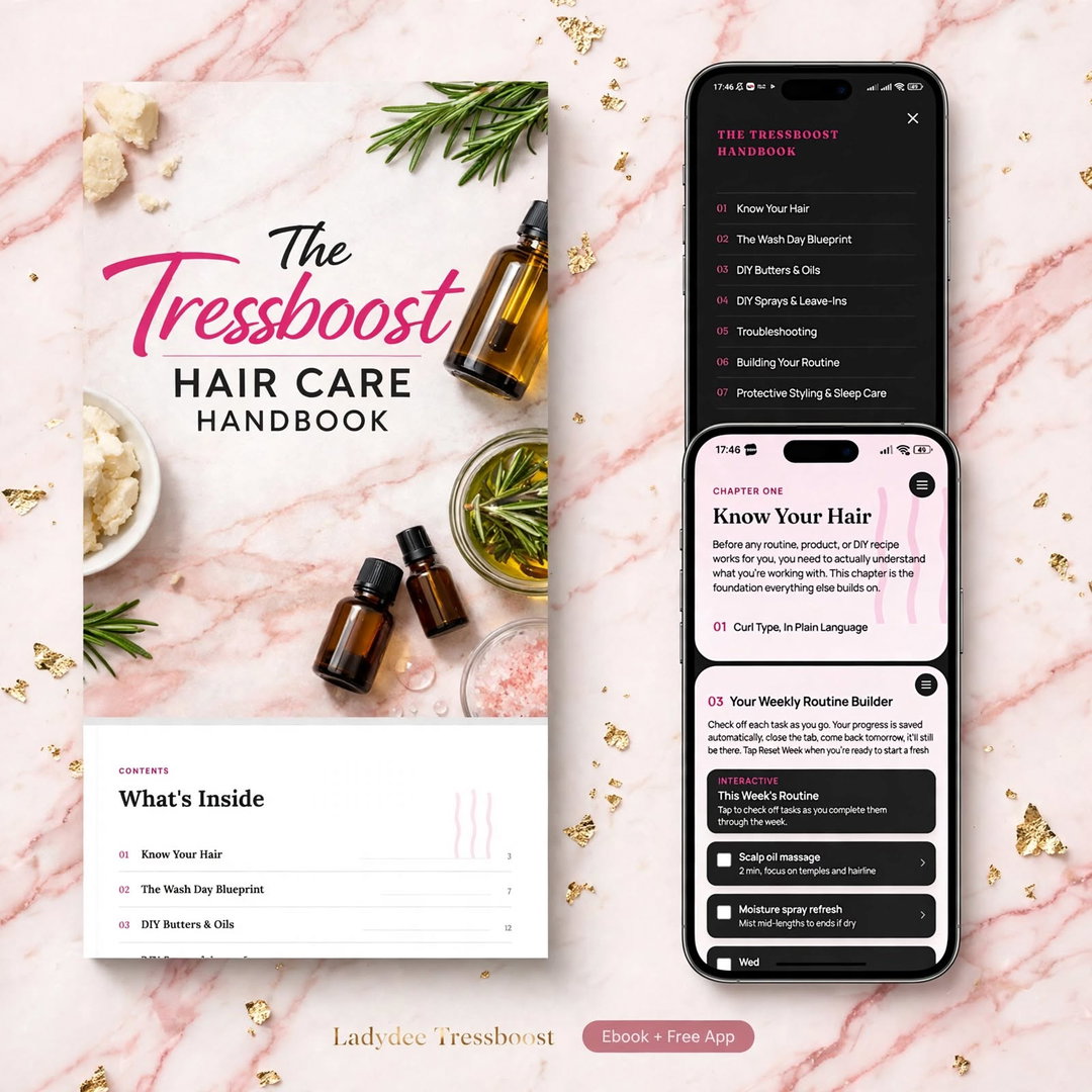 The Tressboost Hair Care Handbook (Ebook + Free App)