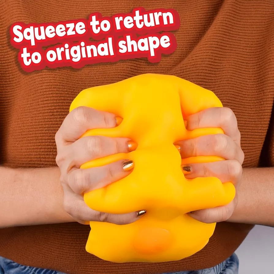 Giant Cheese Cube Squeeze Toy_2