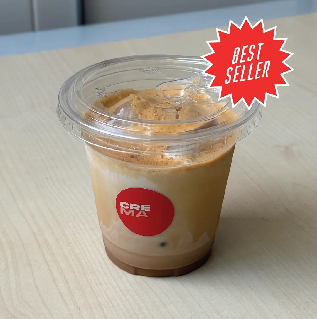 Iced Salted Honey Latte