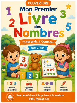 Mon Premier Livre des Nombres – J’apprends à Compter