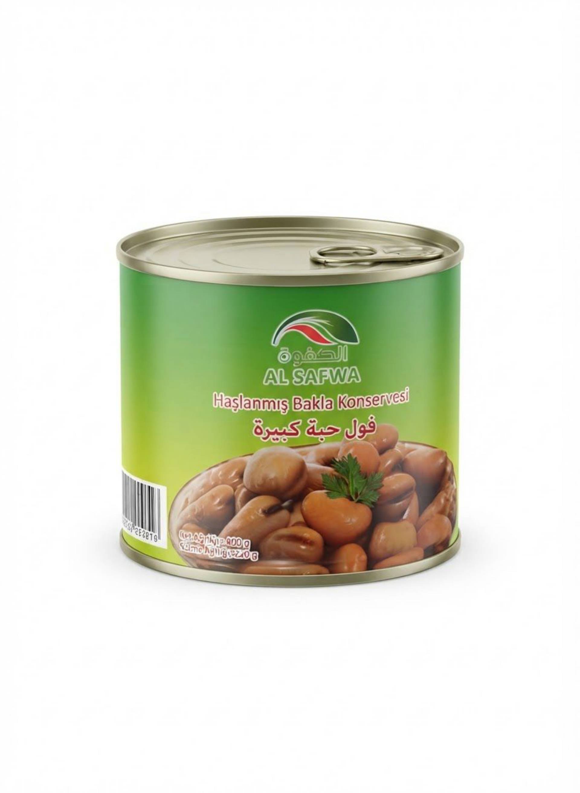 فول حبة كبيرة مسلوق (الصفوة) — Al Safwa Haşlanmış Bakla Konservesi — 400 g_0