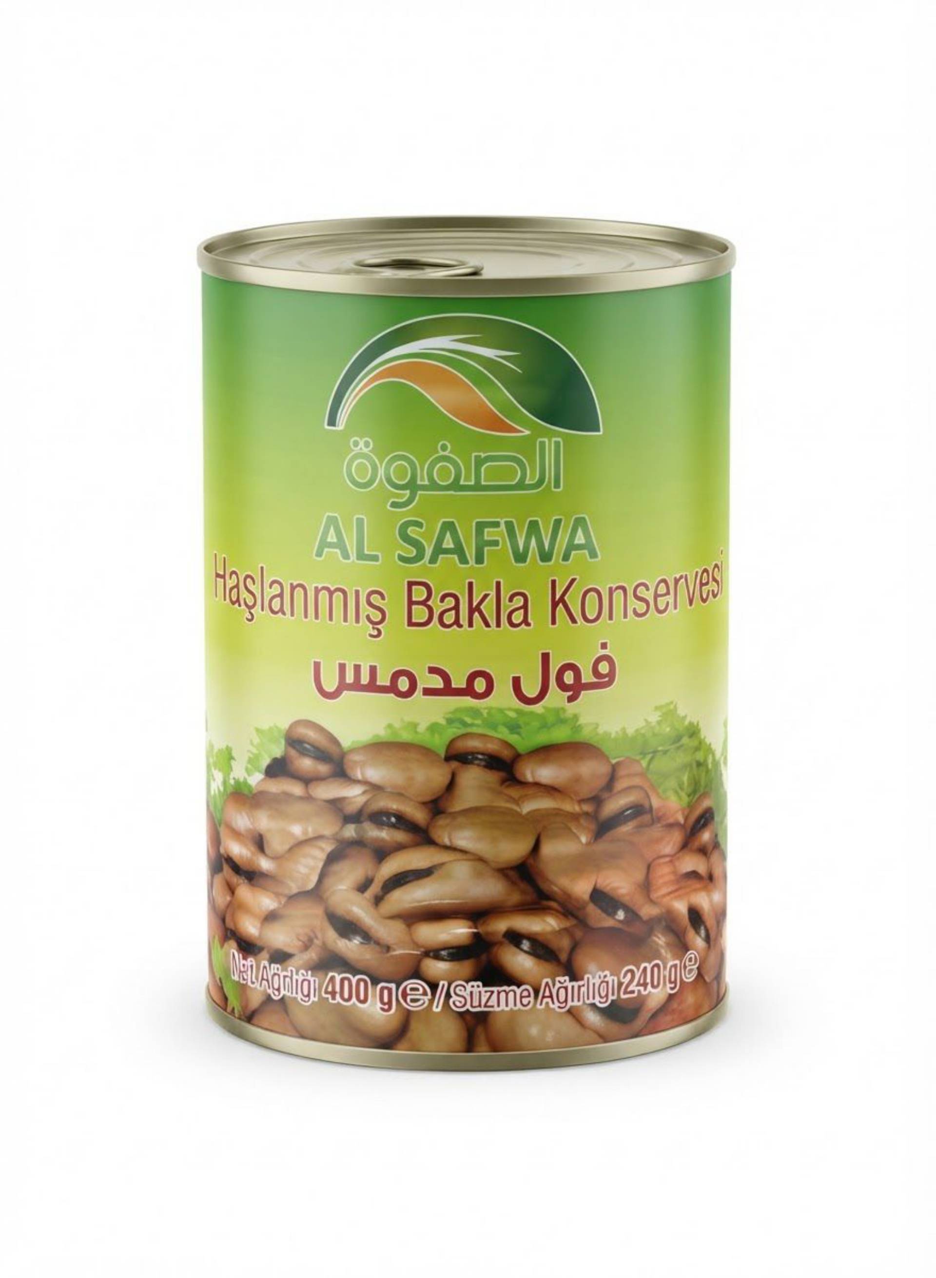 فول مدمس (الصفوة) — Al Safwa Haşlanmış Bakla Konservesi — 400 g_0