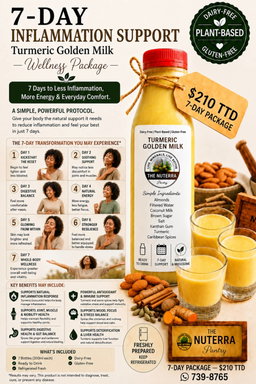Lower Inflammation 7 Day (Cashew Golden Milk)
