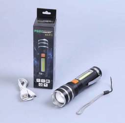 Flashlight through