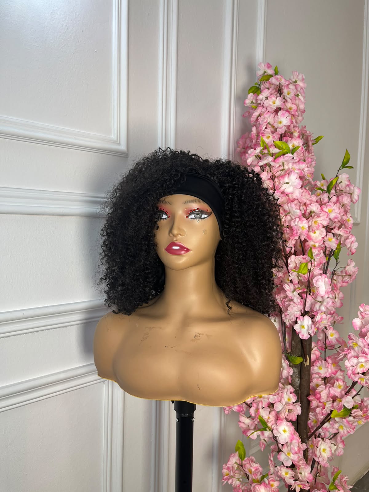 Short Jerry curls headband _0