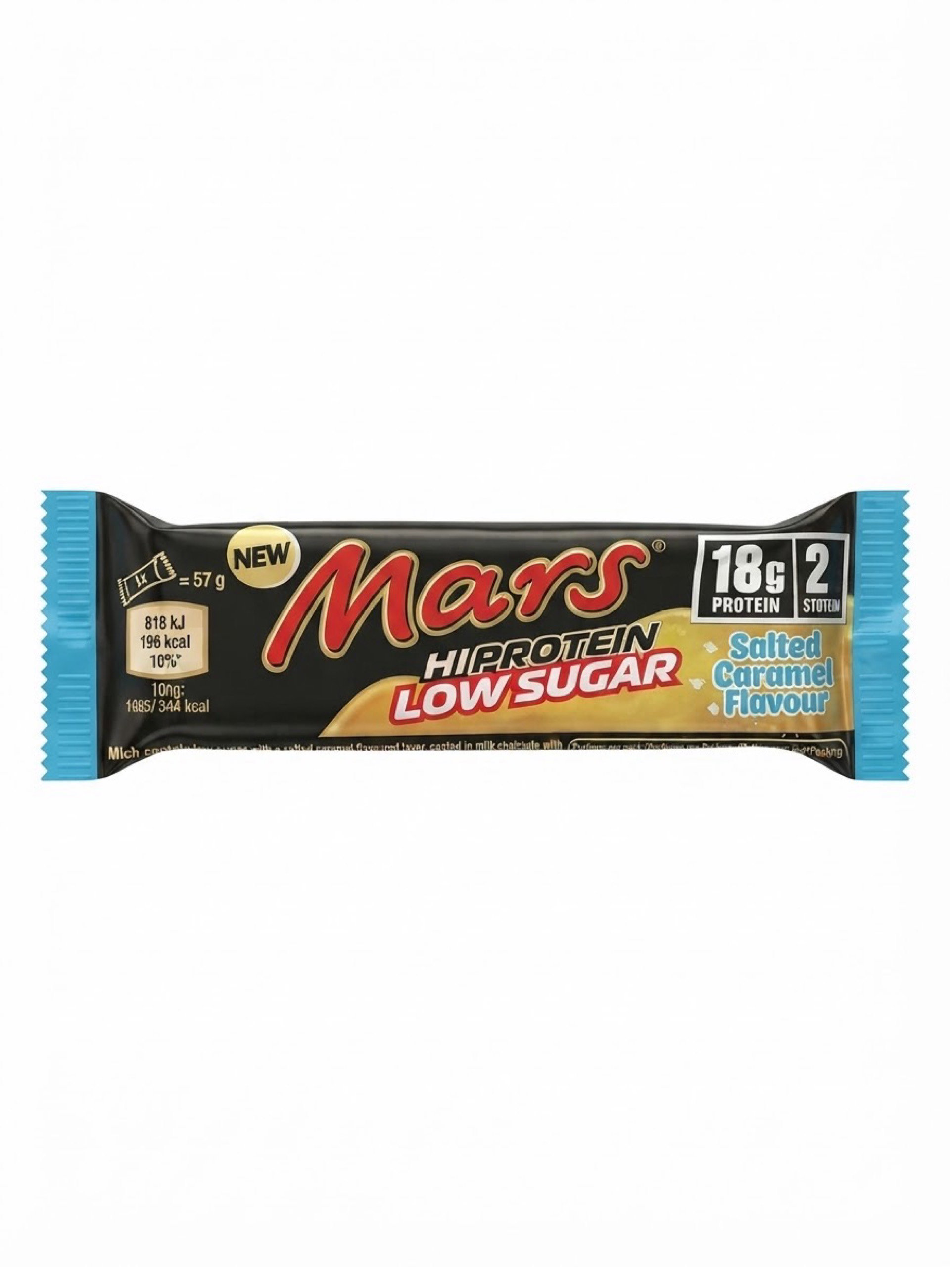 Mars HI PROTEIN LOW SUGAR Salted Caramel Flavour, 57g_0