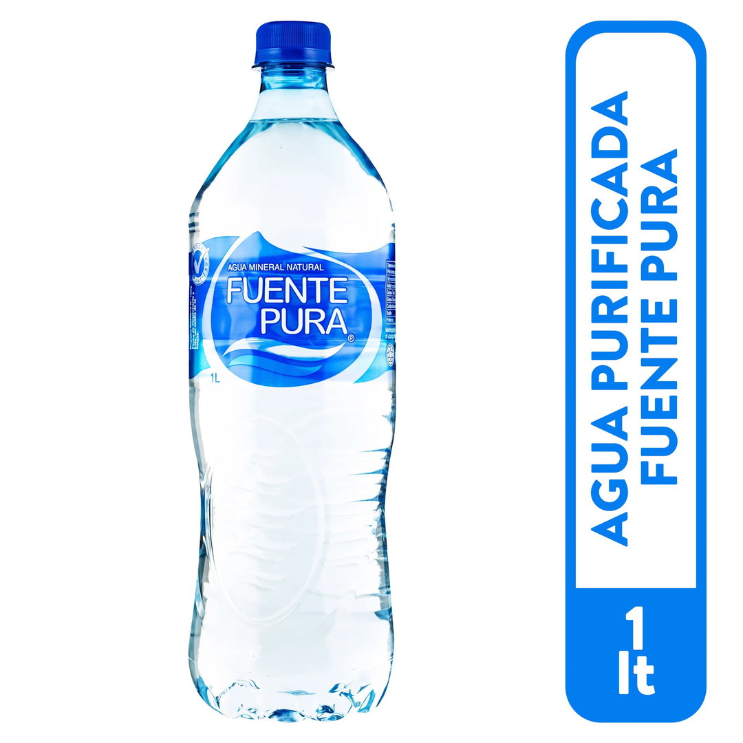Agua fuente pura 1 Litro