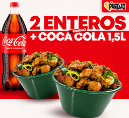 Promoción 2 Cantones + Coca-cola 1.5
