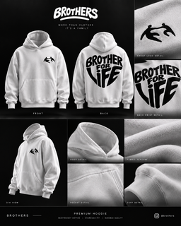 Hoodie white brothers