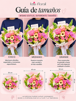 Mix pink mediano