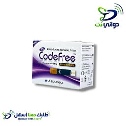 Codefree جهاز + شرائح السكر كود فري