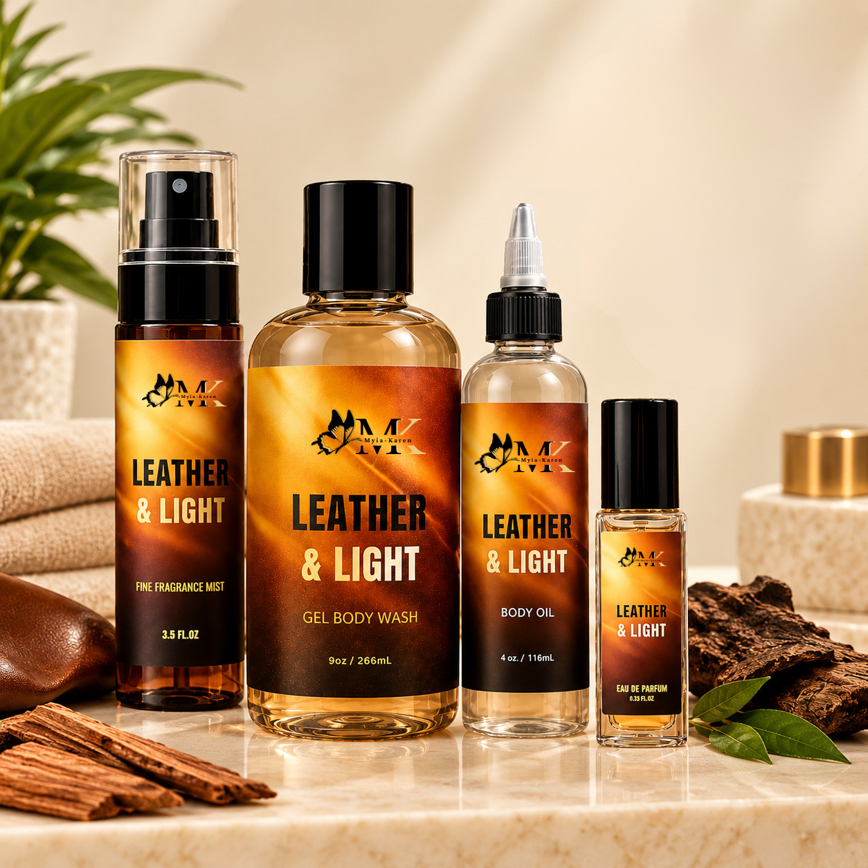 Leather & Light Gift Set_0