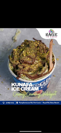 Kunafa Ice Cream