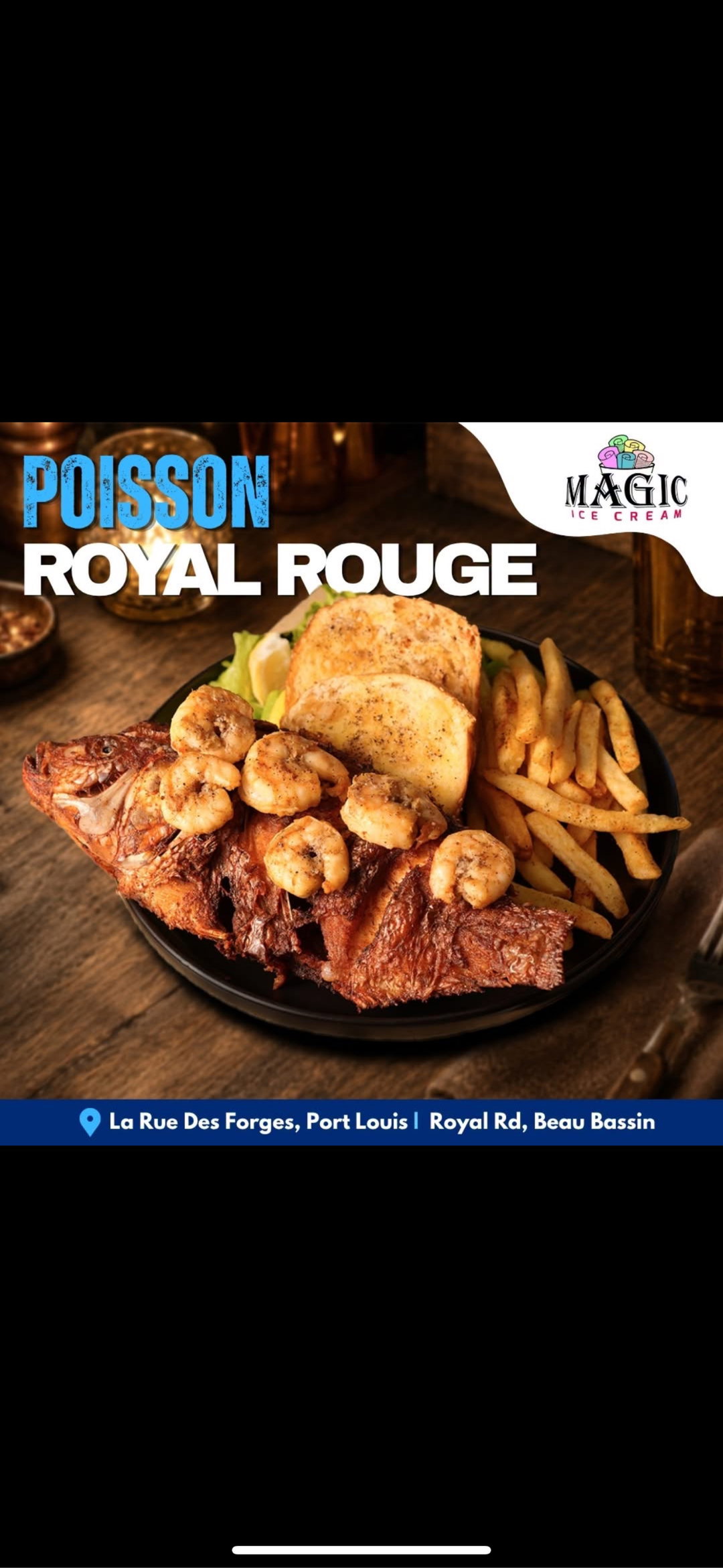 Poisson Royal Rouge