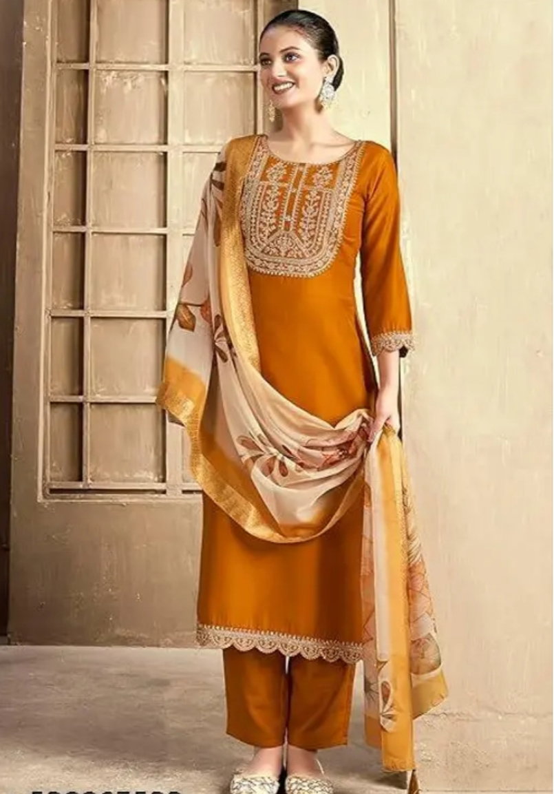 😍 PREMIUM KURTA SET ₹799 ONLY! 🔥 | Beautiful Embroidery + Dupatta | DM TO ORDER 🛍️ 📝 Description ✨ Premium Kurta Set — ONLY ₹799! 🌸 Beautiful Embroidery 🧣 Matching Dupatta Included 💛 Elegant & Stylish Look 👗 Perfect for Festive • Party • Special Occasions 💰 Offer Price: ₹799 Only 🔥 📩 Comment “LINK” or DM to Order 🛍️ AVIMANSTORX _0