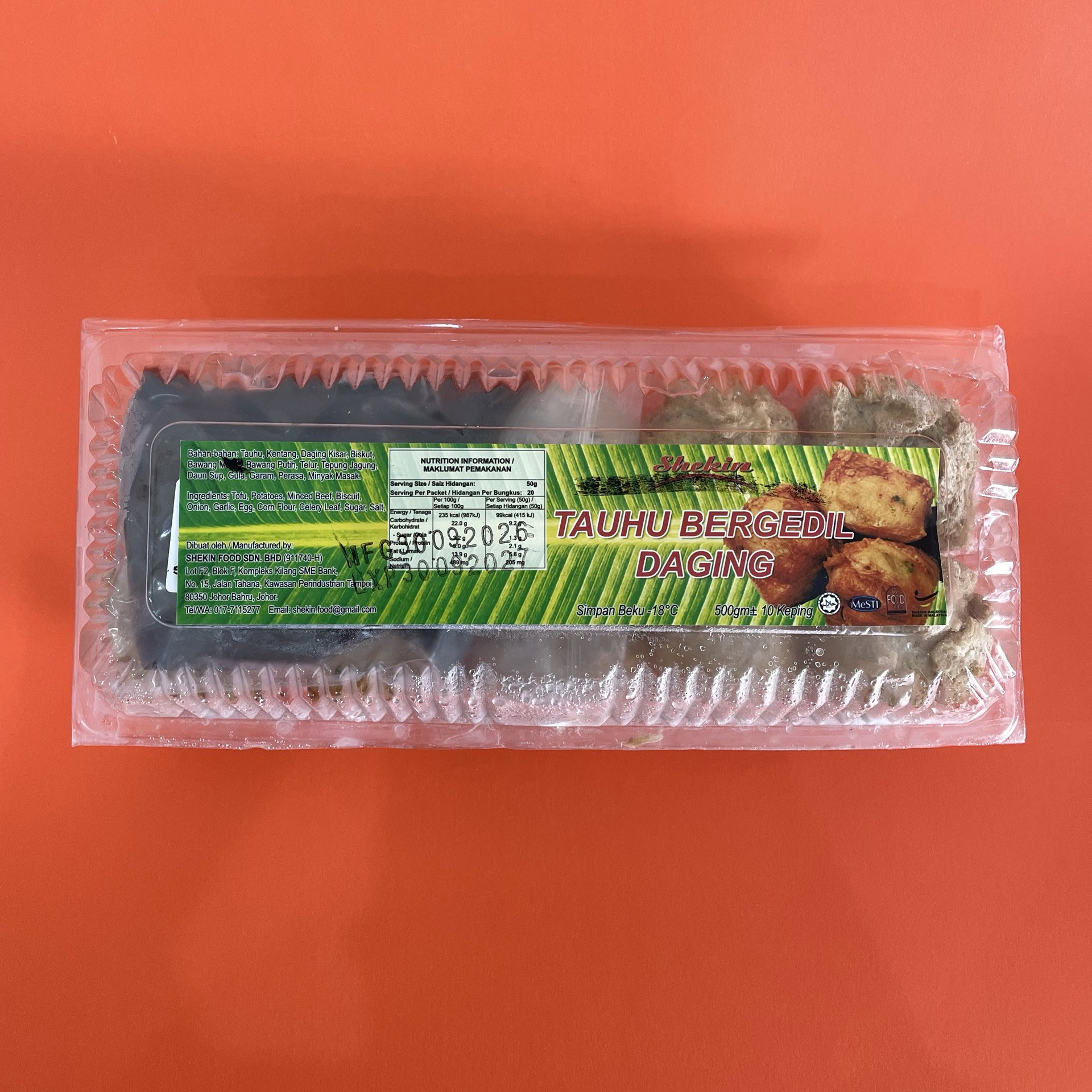 Tauhu Bergedil Daging 10pcs_0